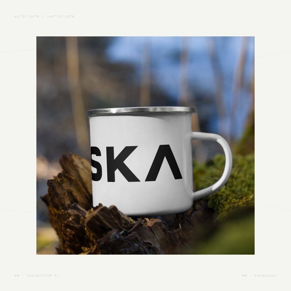 "ALASKA" Camping Mug